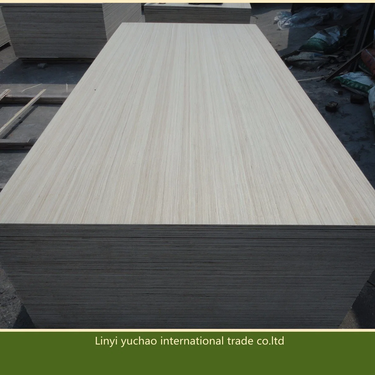 18mm Recon Veneer Face Commercial Plywood From Linyi