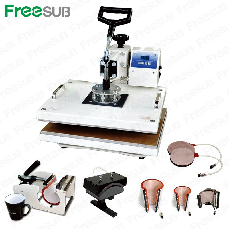 Directly Factory South America Hot Selling 8 in 1 Combo Heat Press Machine