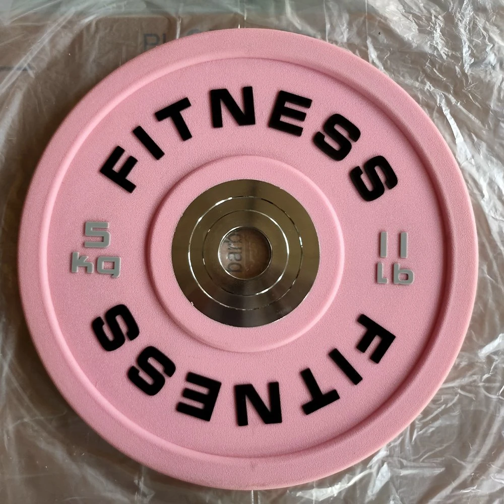 Nouveau style de protection de l'environnement gym musculation poids spécial barbell Plaque