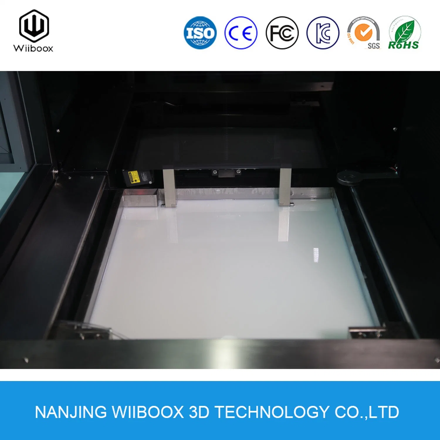 Wiiboox DSL de alta precisión 3450 3D de la máquina de impresión de SLA SLA de resina Industrial impresora 3D de la herramienta de creación rápida de prototipos de estereolitografía