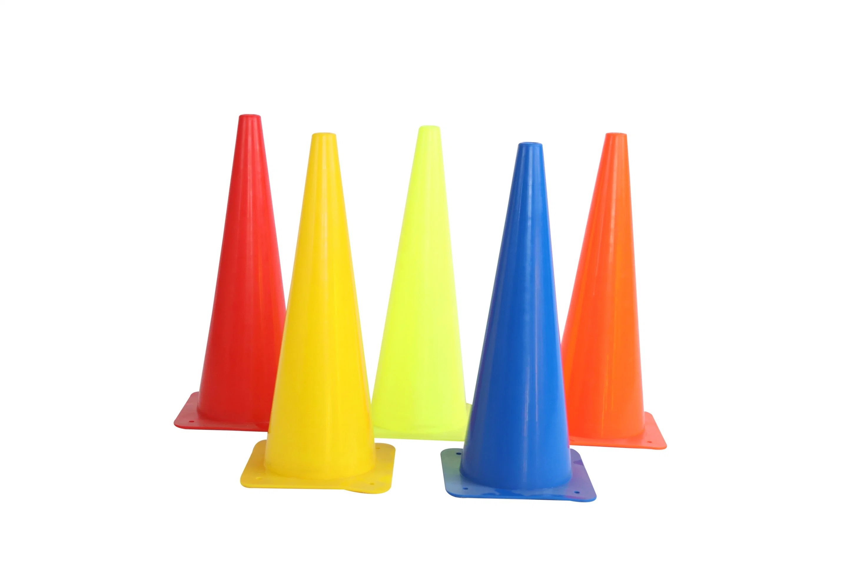 Cones de treino de trânsito por atacado, cones de segurança de plástico para estacionamento, cones de marcador de campo Agility para treinos de futebol de basquetebol cones de agilidade