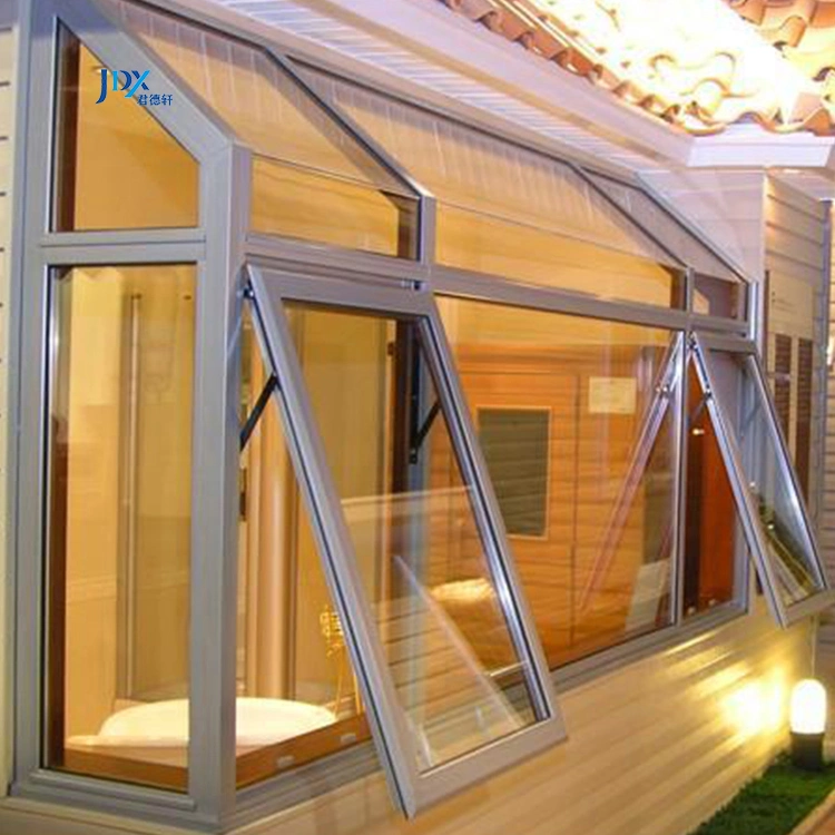 Cheap Price Powder Coating Mosquito Fiberglass Energy Efficient Soundproof Triple Glass Aluminum Awning Window