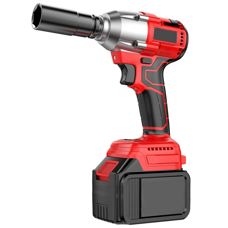 Cordless Impact Wrench 1/2 Inch 88V Electric Impact Gun 320n. M Brushless Motor Impact Wrench Driver Variable Speed