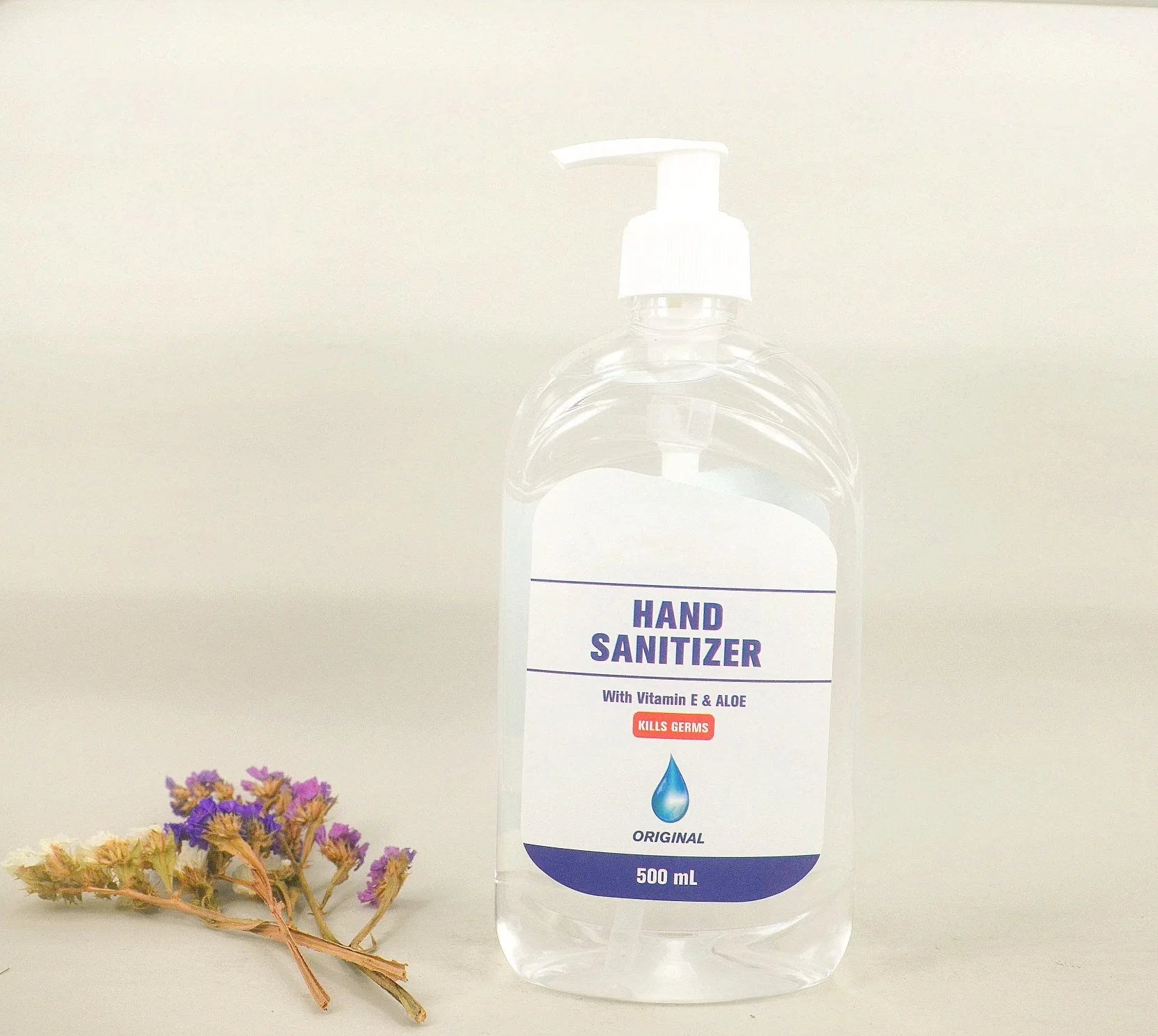 500ml Private Label Wash Free Disinfectant Moisture Alcohol Hand Sanitizer Gel