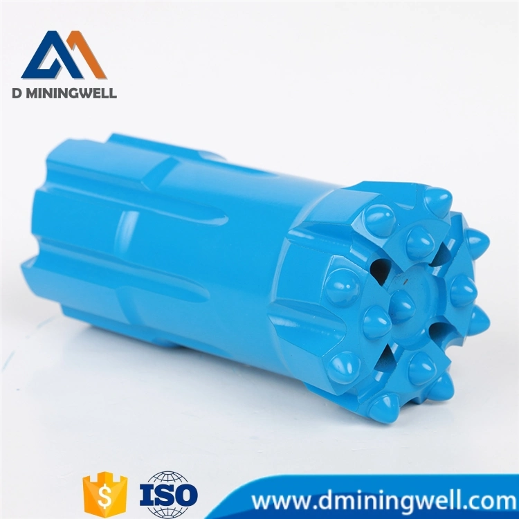 D Miningwell Normal Tungsten Carbide Hammer Bit Top Hammer Drill Rig 45mm R25 Thread Bit