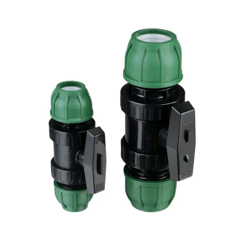 PP Plastic Two Way Female Ball Valve Use for All Kind of Water System