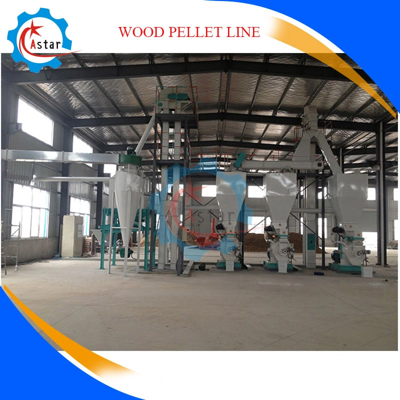 Waste Tree Wood Biomass Sawdust Rice Husk Grass Pellet Mill Equipment