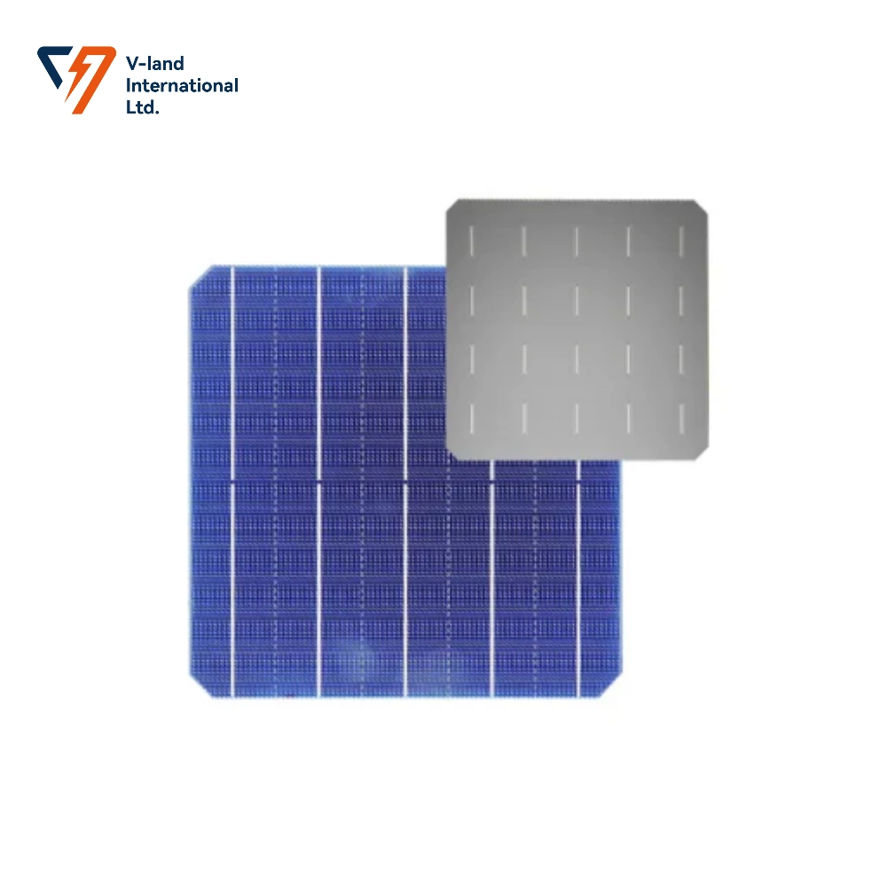 Высокоэффективная кремниевая фотоэлектрическая фотоэлектрическая Poly Monocrystalline Solar Cell