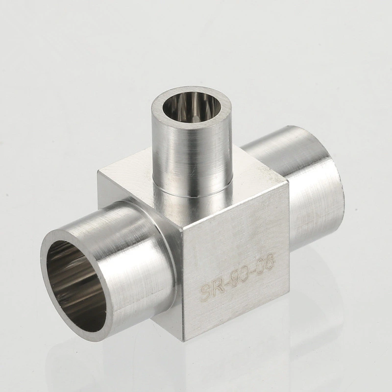 Connector Unions Ss Instrumentation 316L Tube Fittings 3/8 Tube Adaptor Adapter High Pressure 3/8 Compression Tube Port