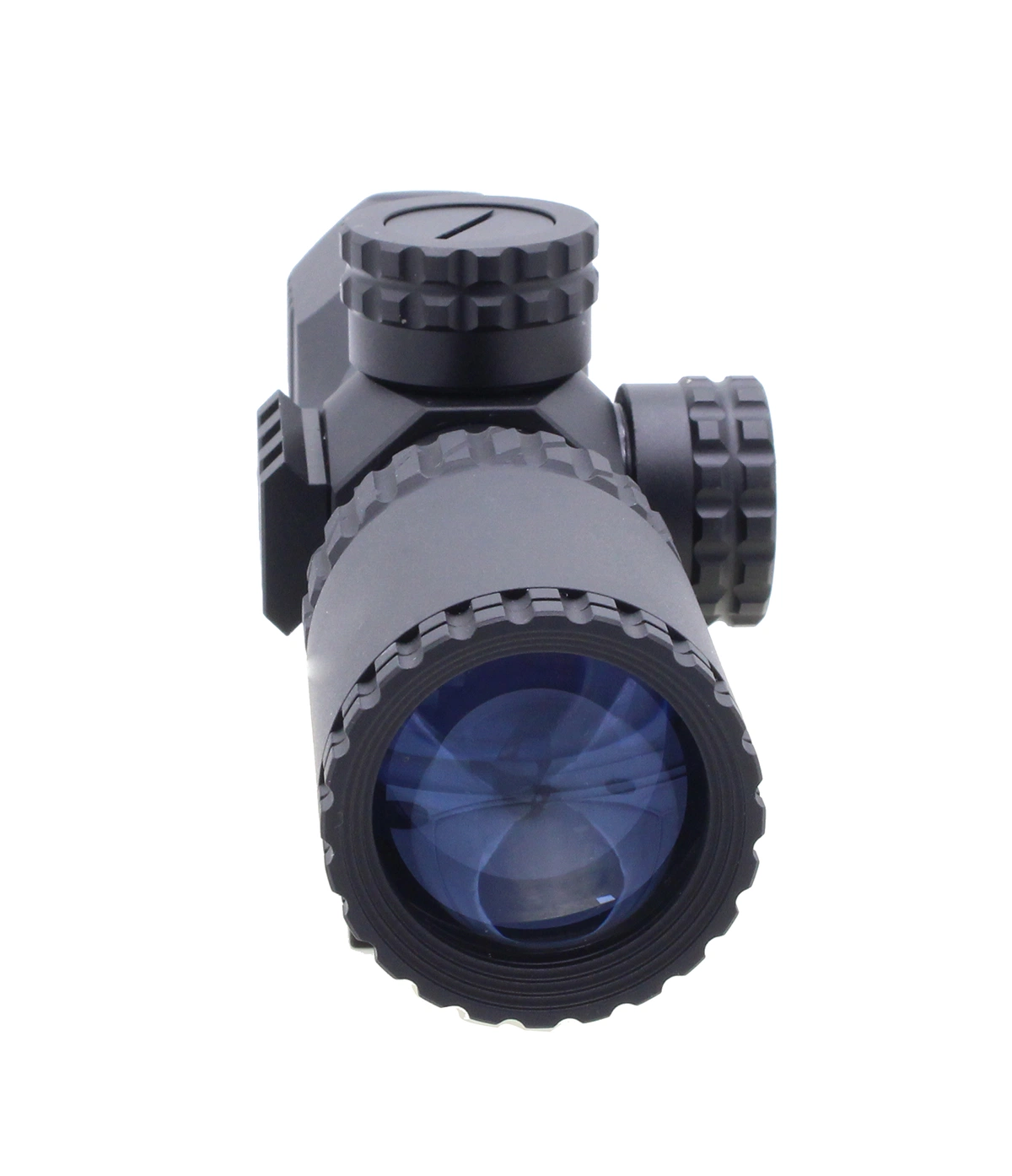 2023 Latest Advanced Ipx7 Rated Electric Buttons Control Red and Green Illumination Mil-Dots Reticle Compact Hunting 1.5-5X32 Tactical Weapon Scope