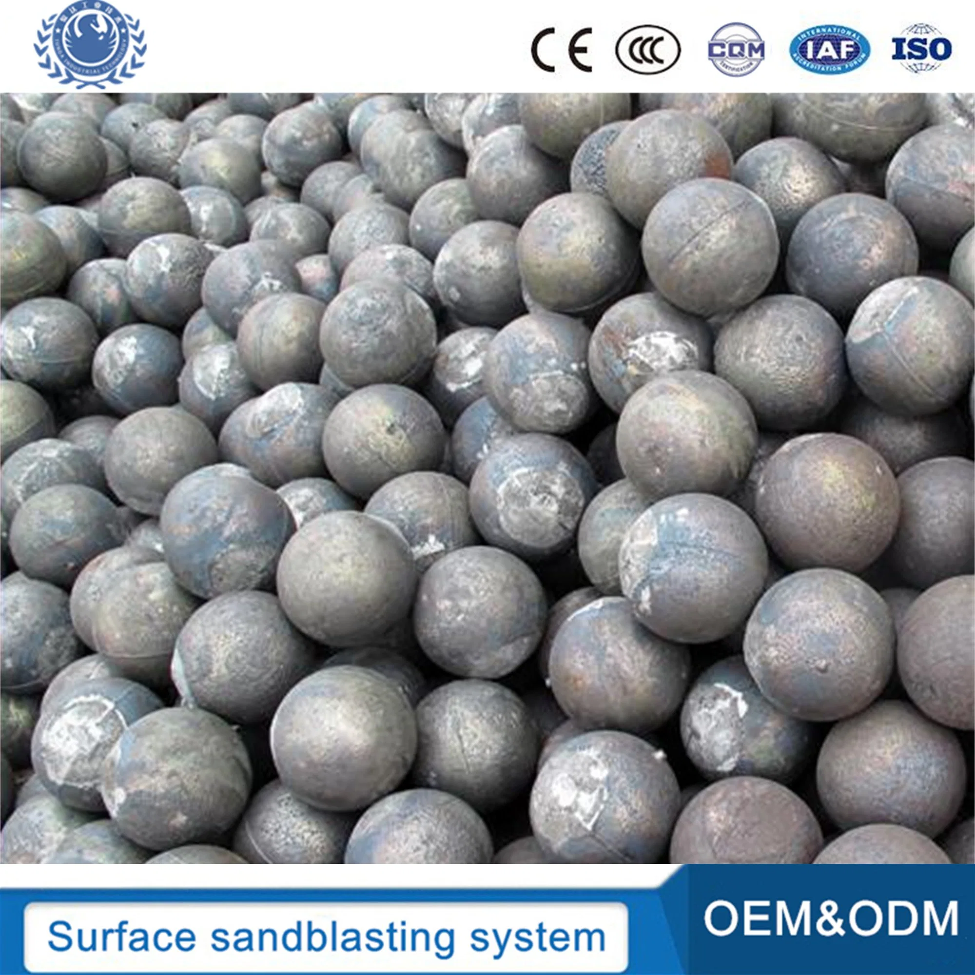 Hot Sales Forged Grinding Media Steel Ball for Ball Mill in Metal Mines