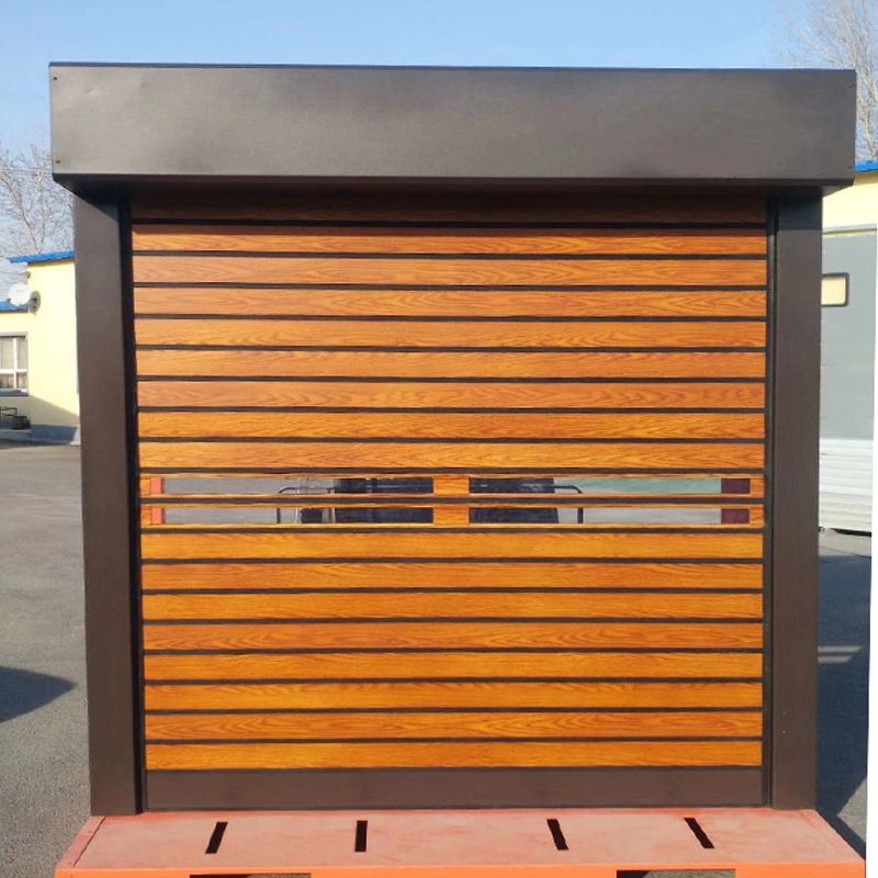 Vent de bonne qualité vertical portable rolling shutter porte de garage