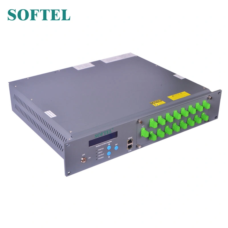 [Softel]High Power EDFA for 1550nm 8 Port Fiber Optic Amplifier