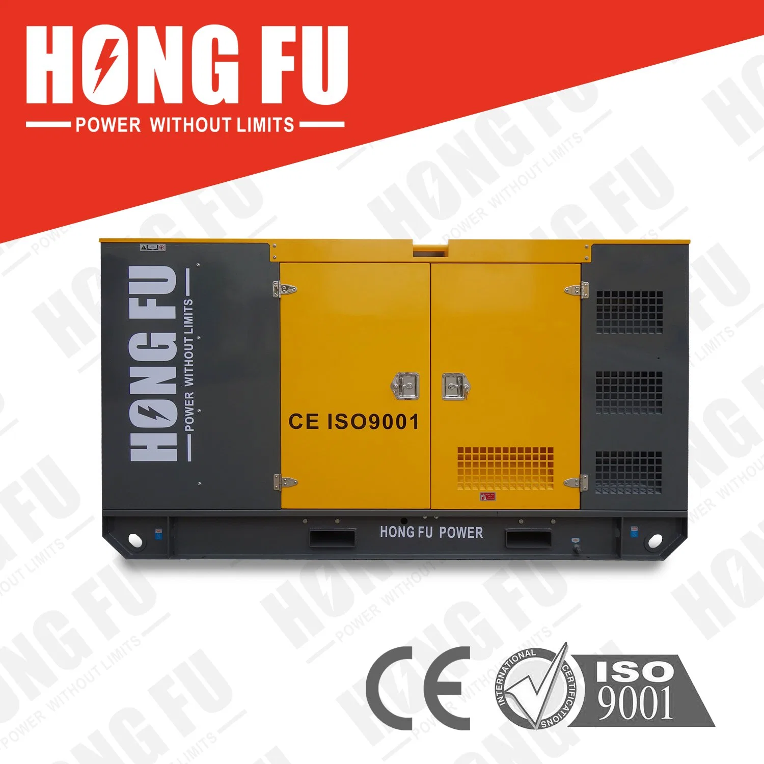 Hongfu Power Factory 450kVA 495kVA Deutz Schalldichte/offene/Anhänger/Container-Elektrodieselmotor Teilegenerator-Set für Logistik / Mine / Krankenhaus / Einkaufszentrum