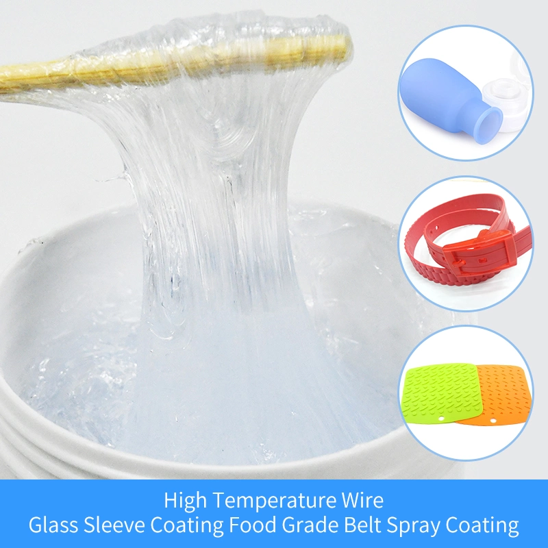 Medical Industries Tear Resistance Liquid Silicone Rubber Raw Material High Transparent Liquid Silicone Rubber for Household