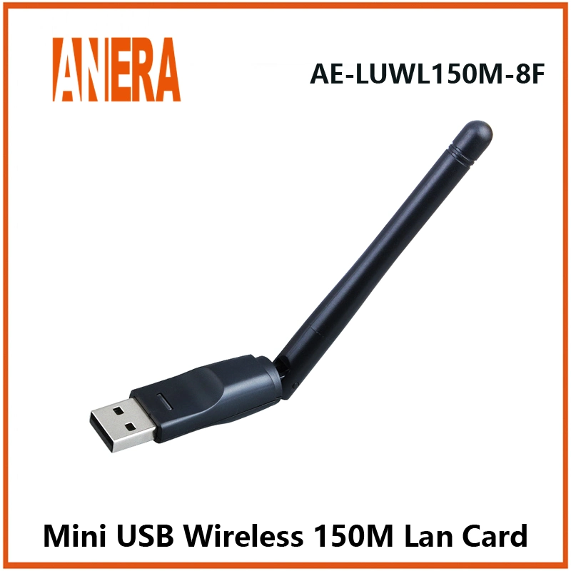 Tarjeta de red inalámbrica USB 2.0 dongle adaptador WiFi RTL8188ftv Tarjeta LAN