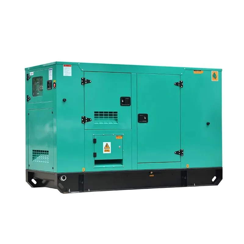 Three Phase Silent Generator Red Diesel Genset