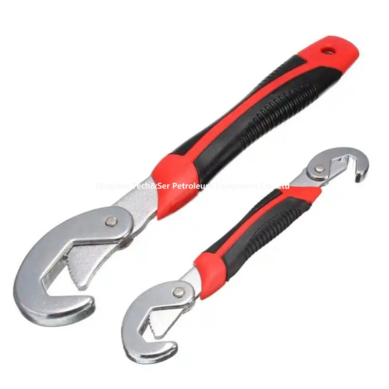 Factory Direct Sales Quick Pipe Pliers llave móvil universal multifuncional Llave de extremo abierto llave ajustable herramienta manual