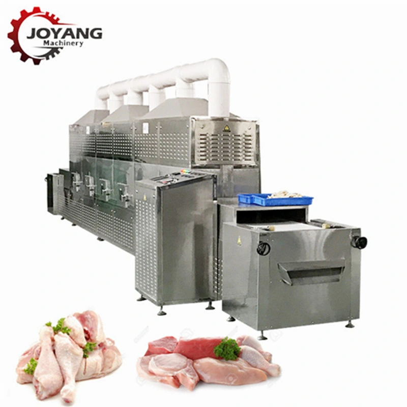 Refrigeration House Chicken Breast Defroster Microwave Thawing Machine