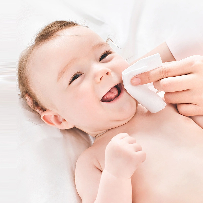 100% Bamboo Fiber Biodegradable Wholesale/Supplier Organic Antibacterial Baby Wipes Baby Walmart