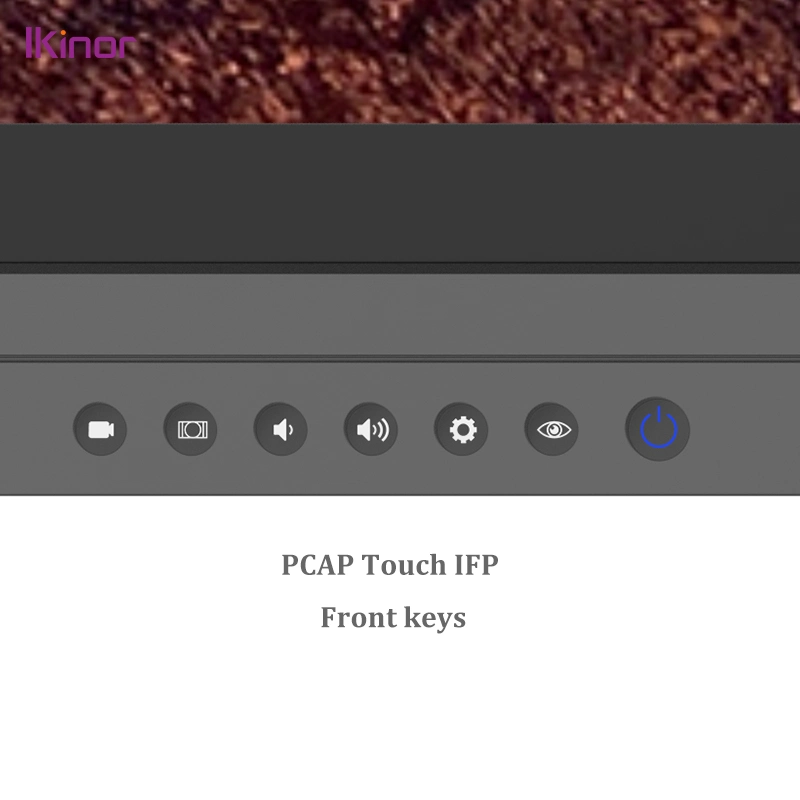 75 86 Inch Monitor HD 60Hz OEM Capacitive Multi-Touch Display Whiteboard for Education Teaching and Conference