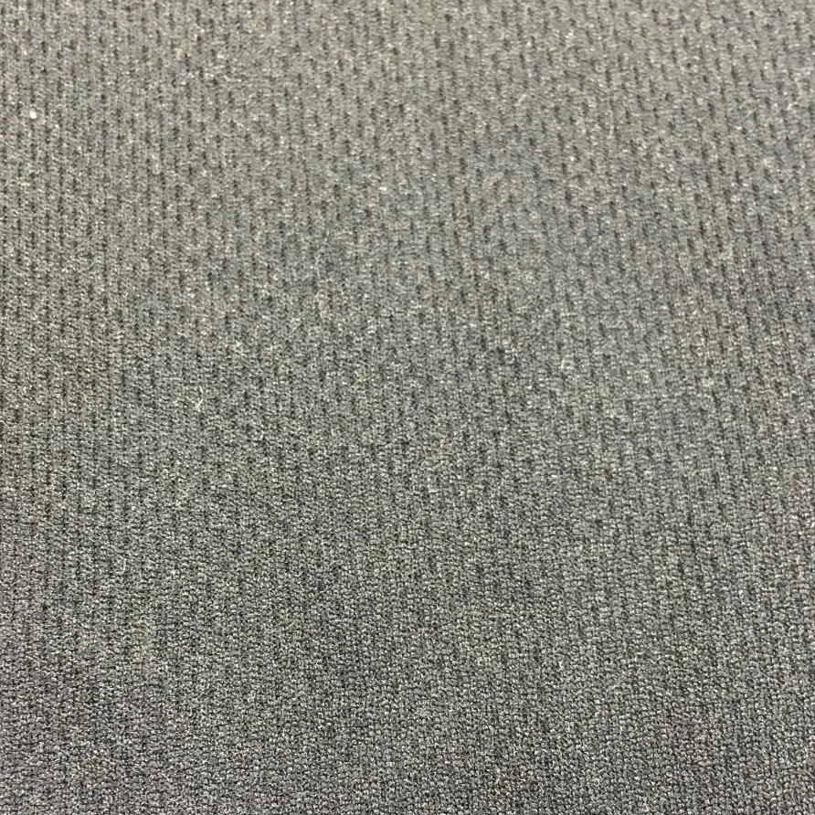 100% Polyester Antibacterial Antimicrobial Moisture Wicking Functional Pique Solid Color Knit Fabric