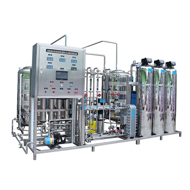 Automatic Control Valve Stainless Steel RO Water Treatment System Equipos De Agua Ultrapura