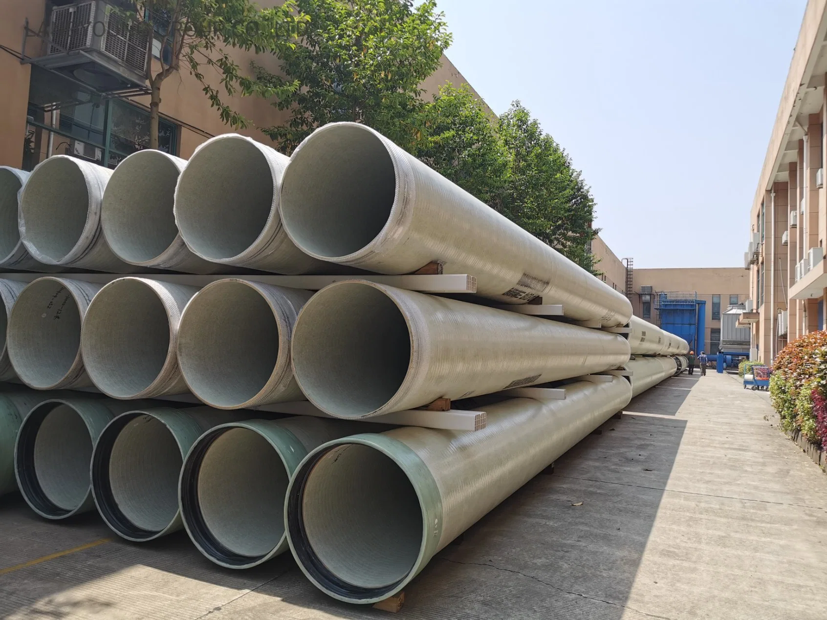 High quality/High cost performance DN1000 DN2000 DN4000 GRP Trenchless Pipe