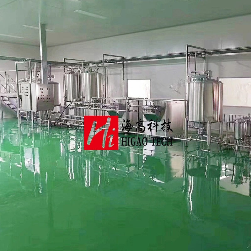 Chemical Mixing Equipment Homogenizer Mixer Liquid Soap Reactor Liquid Detergent Making Machine