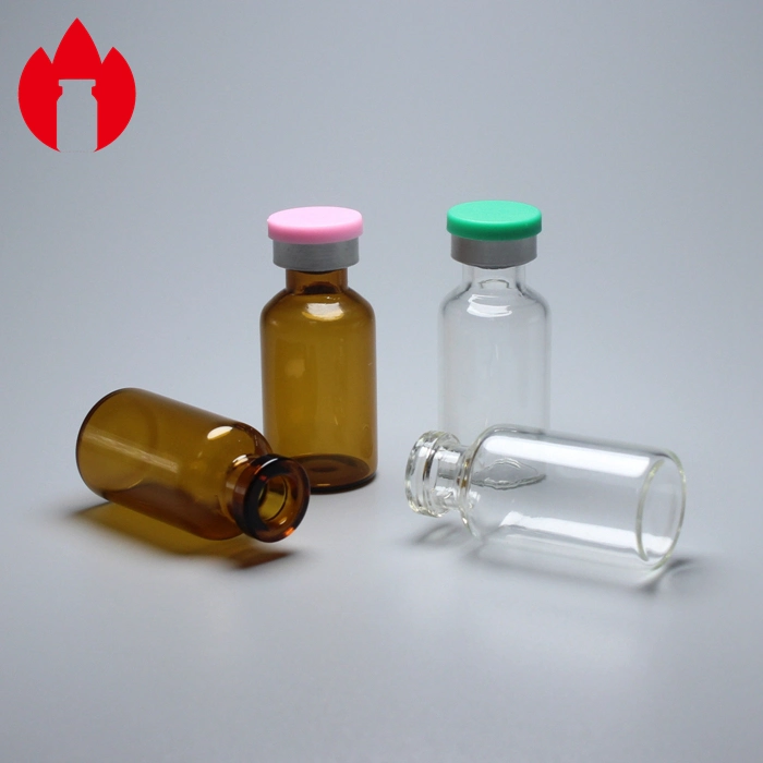 5ml Clear or Amber Borosilicate Glass Vial