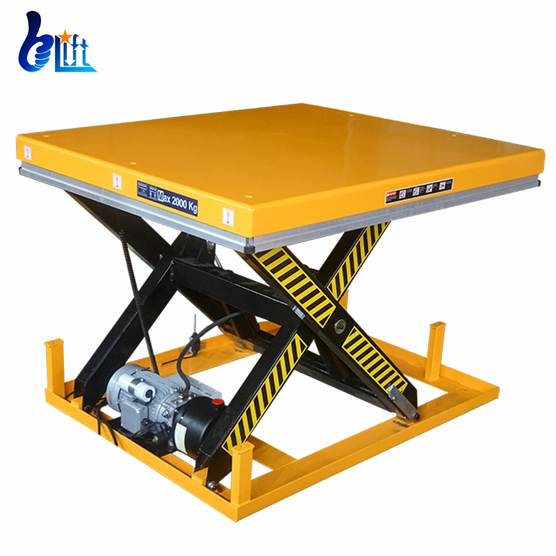 Hydraulic Lift Platform Scissor Lift Table Electric Stationary Scissor Table Lifting