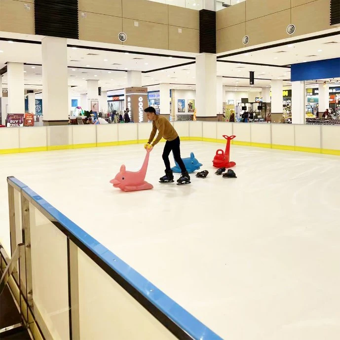 UHMWPE Mobile Synthetic Ice Panels Plastic Sheet, Ice Rink, Skating Board