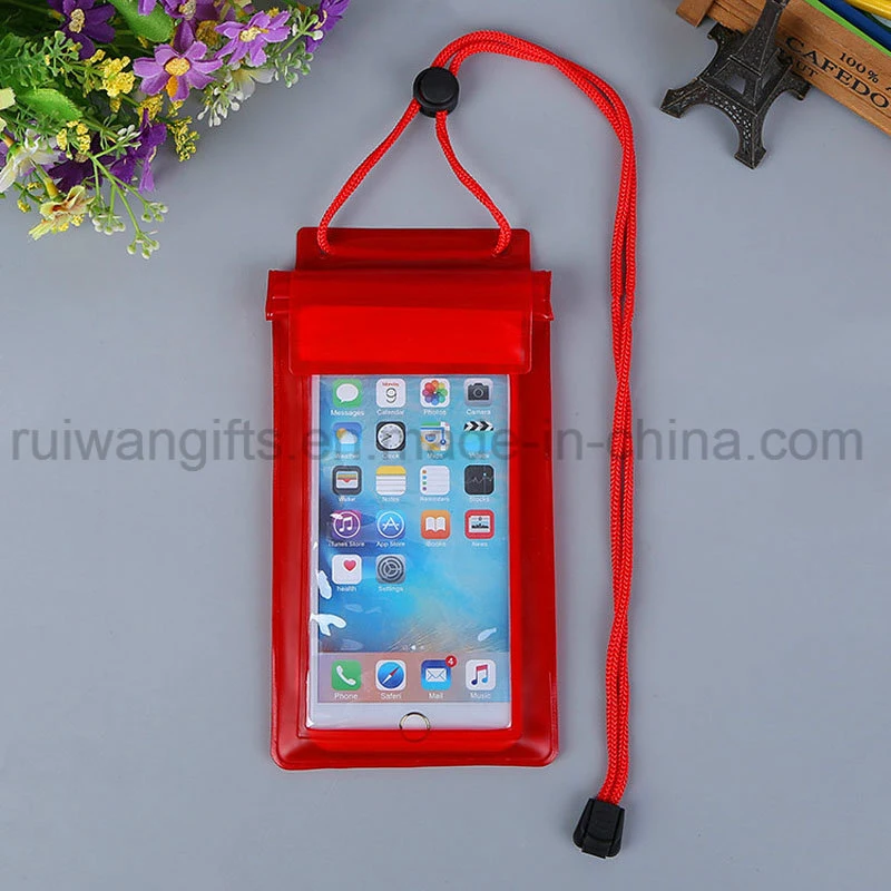 Wholesale PVC Waterproof Beach Pouch for Mobile Phone