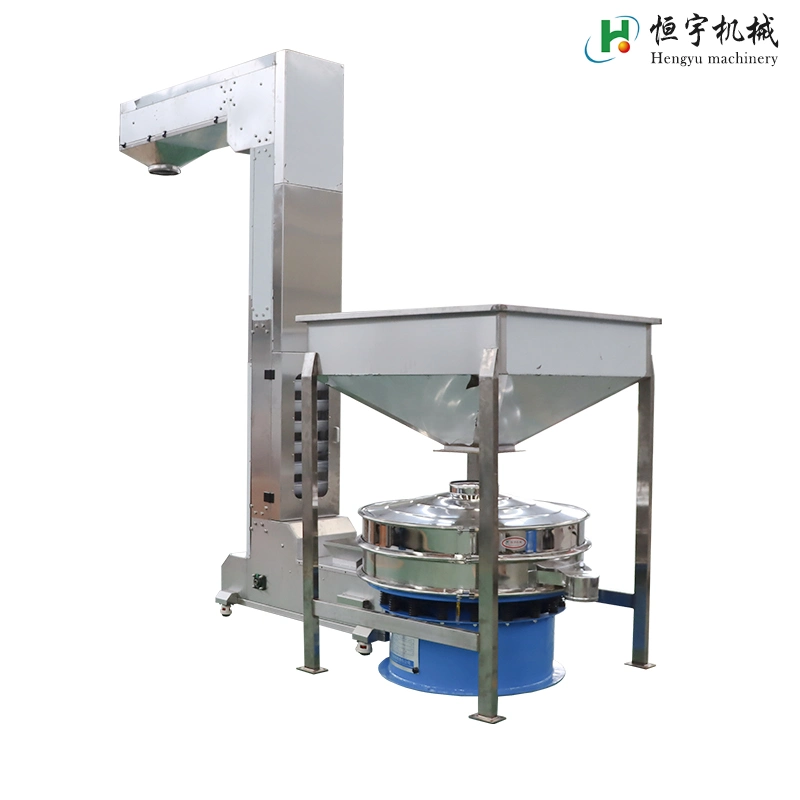 Stainless Steel 304 Coconut Sunflower Seeds Bucket Elevator Food Conveying Equipment