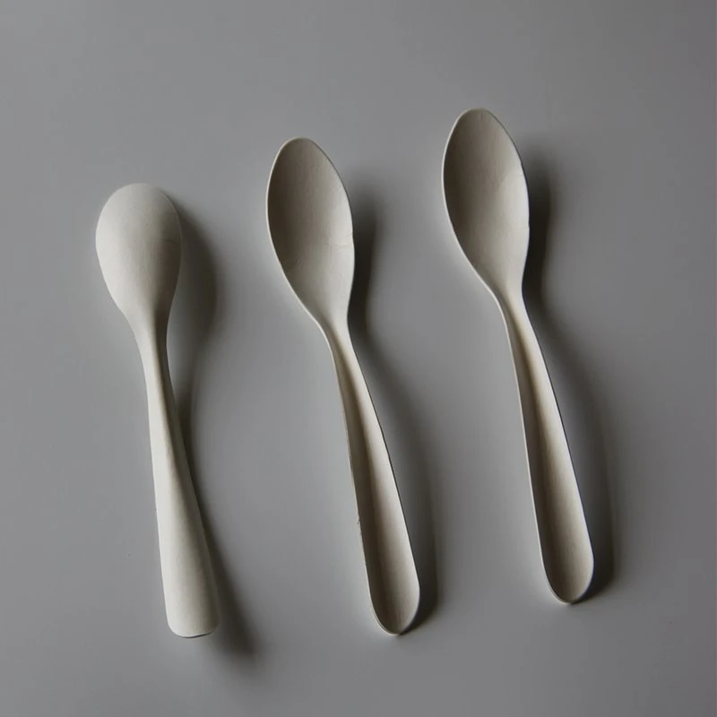 Disposable Paper Cutlery Set 100% Biodegradable Bagasse