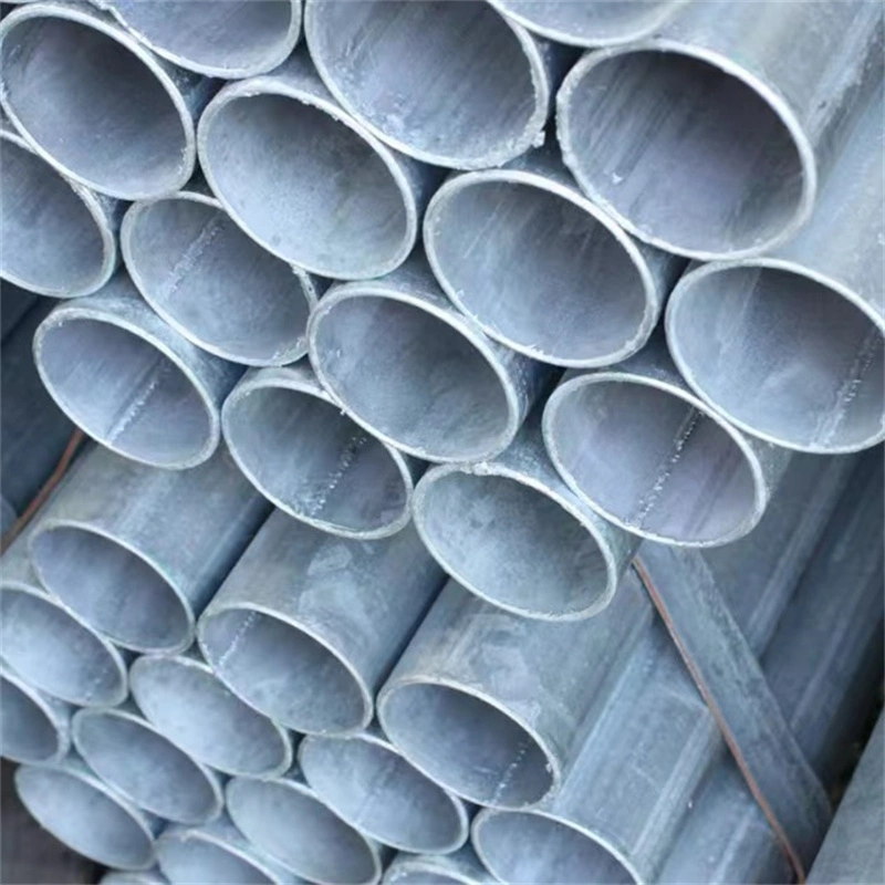 Hollow Section Metal Pipe Q235 Galvanized Gi Steel Pipe Pre-Galvanized Steel Pipe Q345 Material