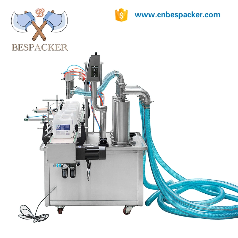 Stand Type Automatic Direct Flow Liquid Filling Machine