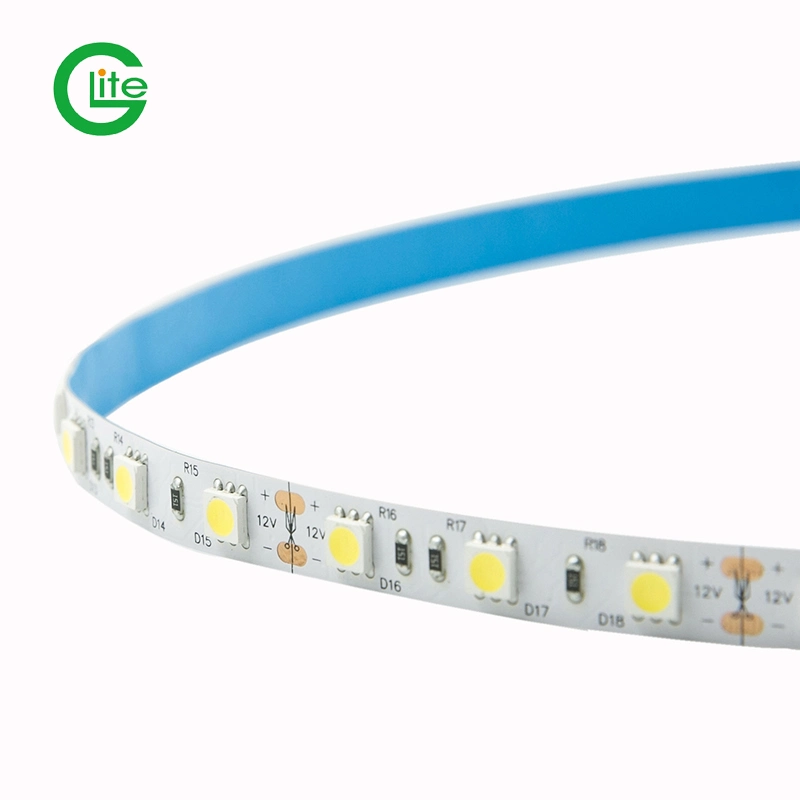 شريط LED DC12 غير مقاوم للمياه SMD5050 60/120LED للبيع السريع مع شهادة CE