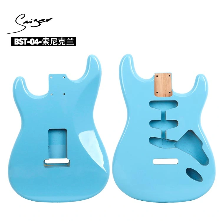OEM Customize Unfinished Strat Tl Gloss Electric Guitar Body Musical Документов