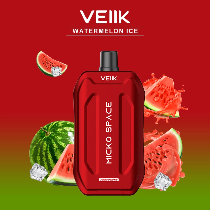 Latest Design Veiik Disposable/Chargeable Pod 7000 Puffs E Cigarette Micko Space Disposable/Chargeable Vape