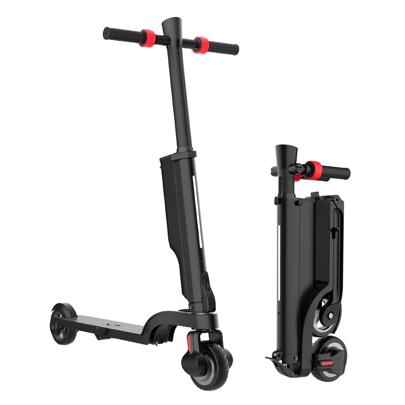 20km Long Lasting Battery Life Double Brake System Portable Folding Electric Scooter