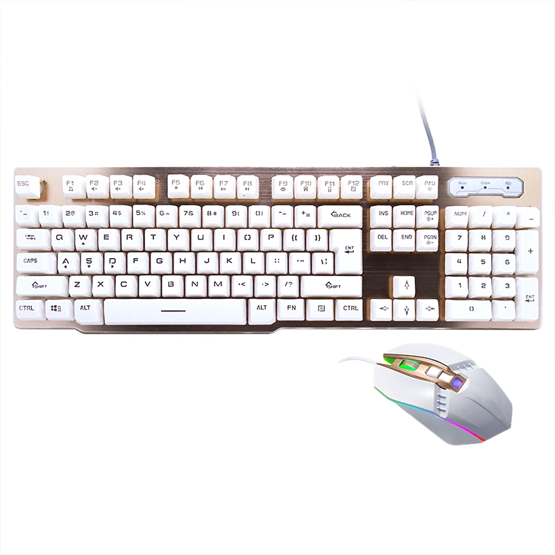 Réseau câblé de bricolage de haute qualité de l'Ergonomie Clavier rétroéclairé mécanique