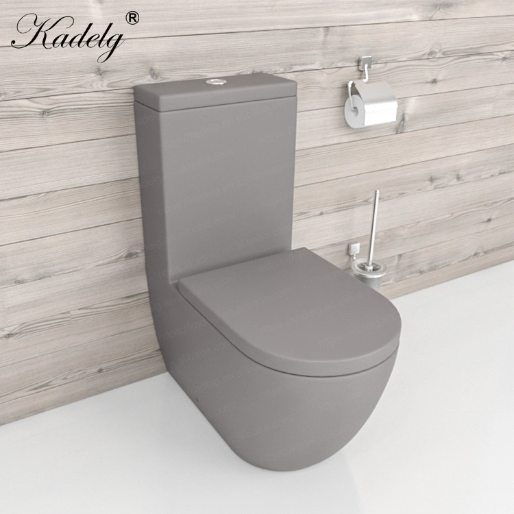 Matte Black Twyford Toilet Watermark Toilet Sanitary Ware