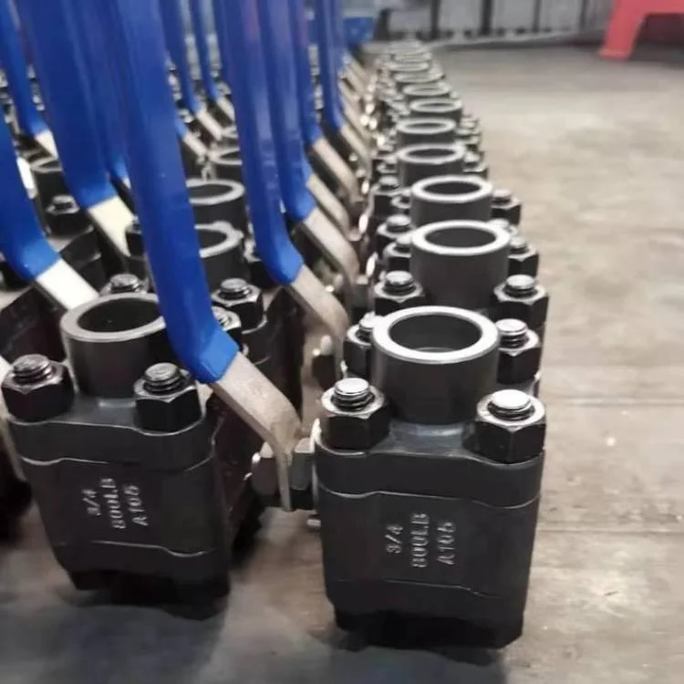 A105 Thread/ Flanged Forged Ball Valve