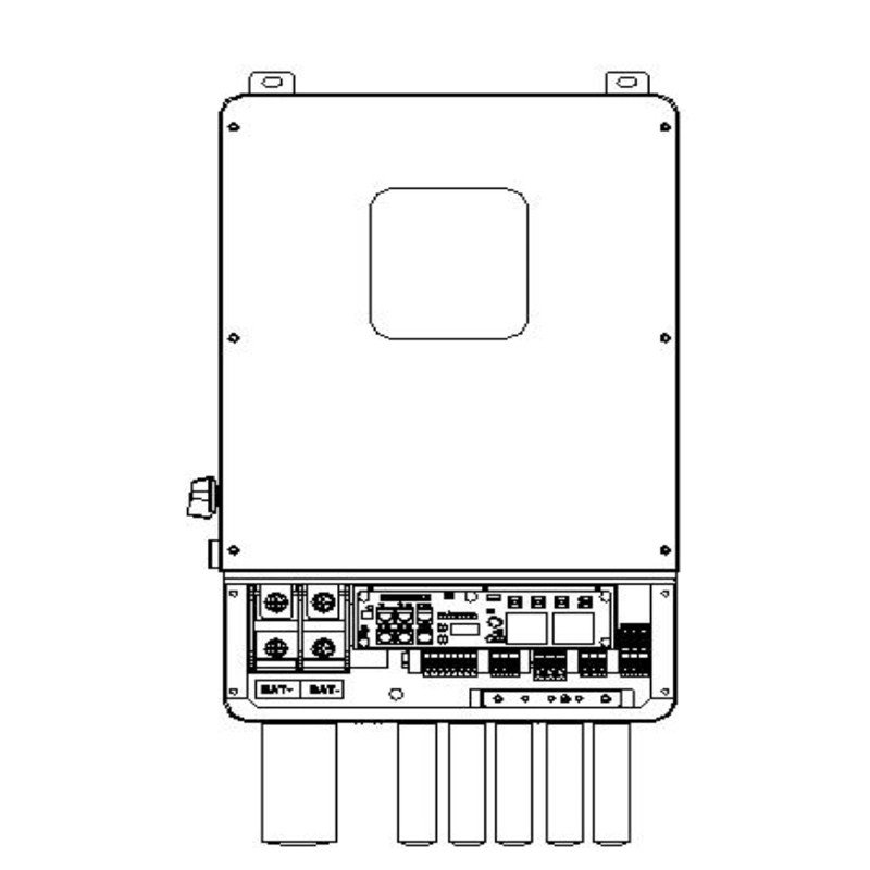 Système de stockage d'énergie solaire Queen Générateur parallèle 120 / 240 V c.a. 6 kw solaire Système d'énergie