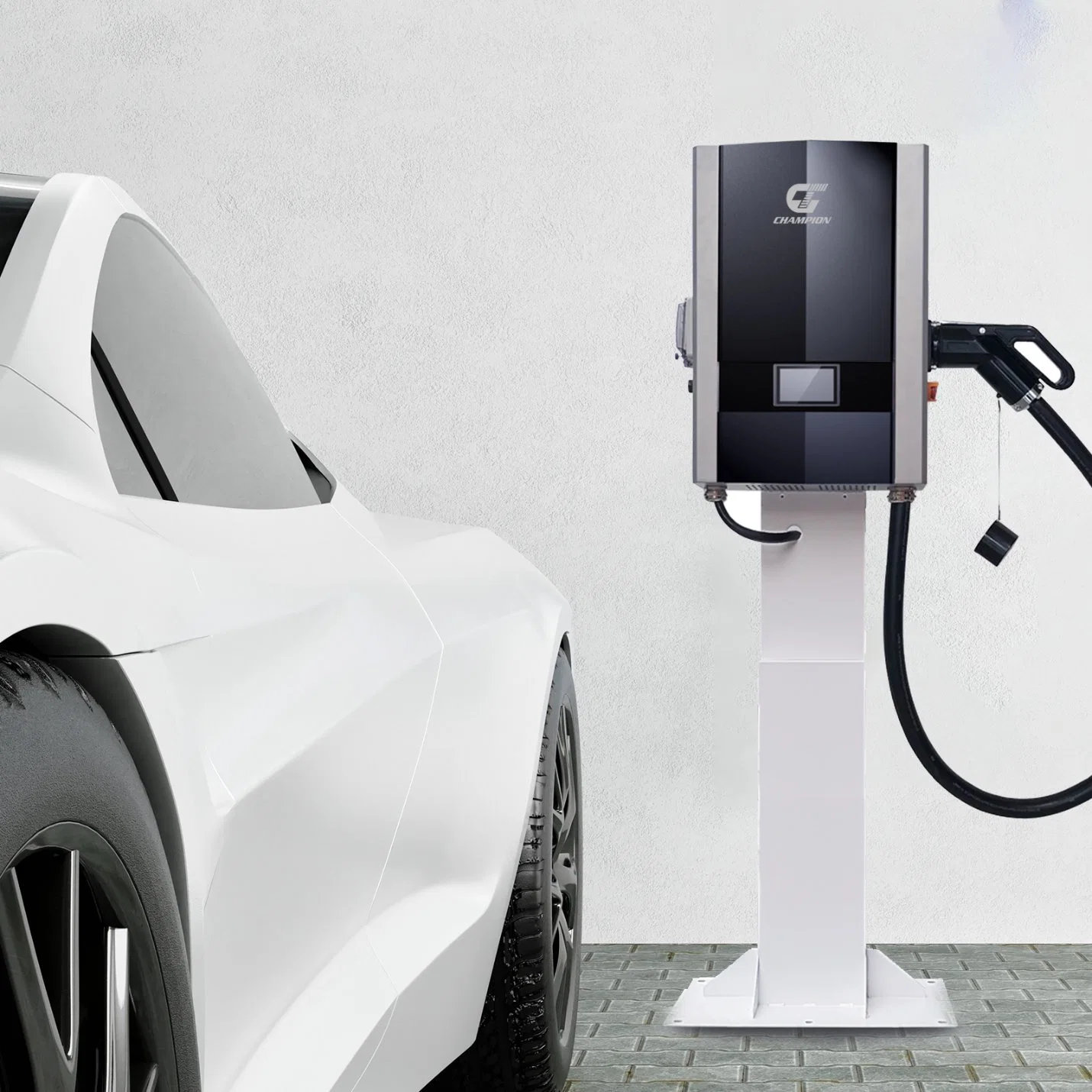 7kW/15kw/20kw/30kw Fast EV Ladegerät Wandmontierte EV Public Charger Station für Elektroauto Aufladen