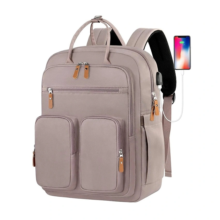 Fabrik Förderung Multi Taschen wasserdichte Reisen Outdoor Mummy Bag mit Laptop-Fach Papa Mama Nappy Baby Mutterschaft Reise Windel Rucksack