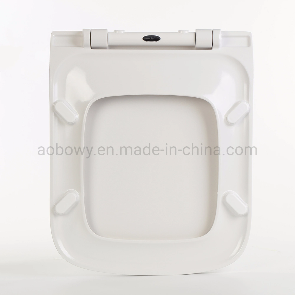 Easy Cleaning Wc UF Material High quality/High cost performance Slow Close Square Toilet Seat Online