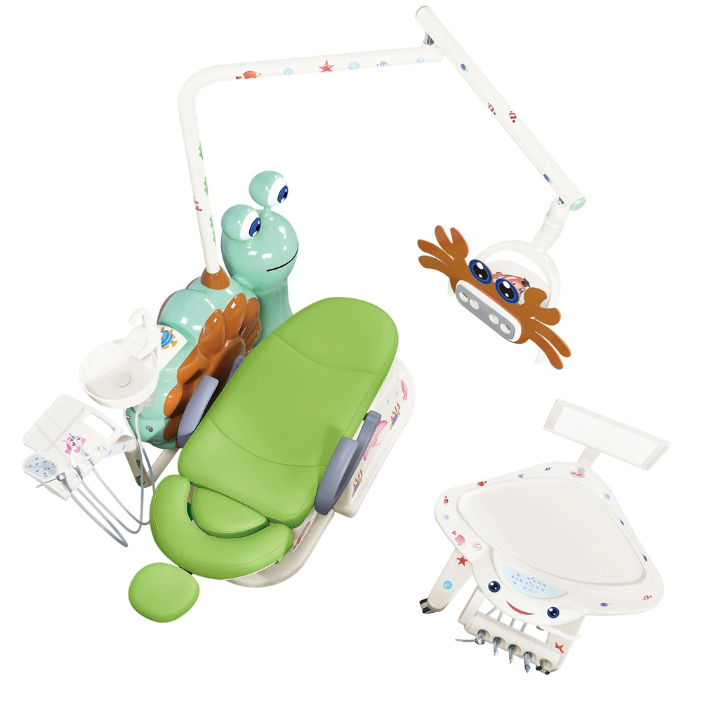 La FDA y Ce aprobó Caracol Kid Unidad Dental, Kid sillón dental, los niños sillón dental, los niños Unidad Dental, Odontología, unidad de Pedo Pedo sillón dental