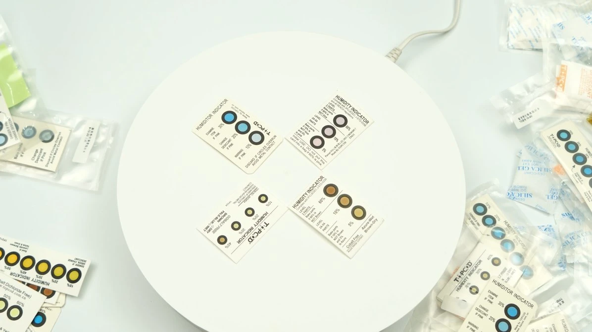 5%-10%-60% 3 Dots Humidity Sensor Card for Semiconductor Packaging